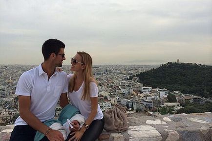 Tenisul Novak Djokovic și mireasa lui Elena Ryustich așteaptă copilul, jugoslovo