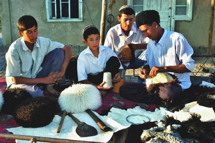 Termos pentru cap, sau de ce Turkmens poartă atât de mari capace