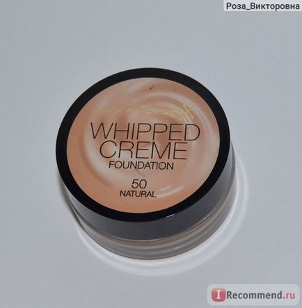 Тональний крем max factor whipped cream foundation - «хочете ідеально рівний тон особи як у