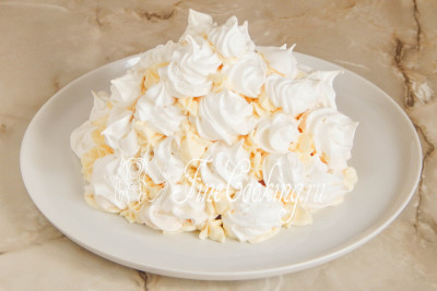 Prăjituri de tort cu meringue - rețetă cu fotografie