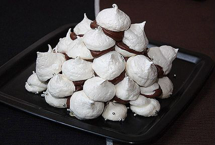 Tort de meringue cu cremă - ca portal de femei pentru tot!