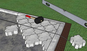 Тротуарна плитка технологія і схема укладання тротуарної плитки