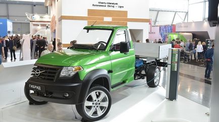 Uaz a introdus prototipul modelului hibrid 