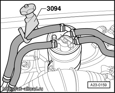 Eliminarea aerului din sistemul de alimentare cu combustibil pentru 2, 5tdi - proprietarii de cluburi de audi allroad