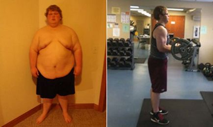 Дивовижні історії та фото людей, які скинули зайву вагу (10 фото)