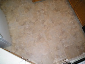 Montarea linoleum pe pardoseala din beton