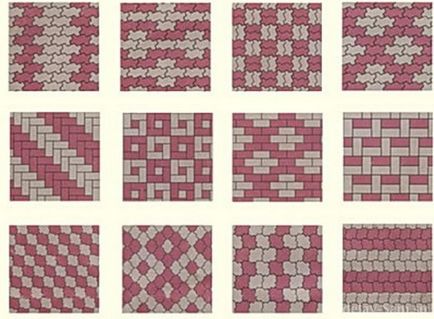 Укладання тротуарної плитки своїми руками схема, зроби сам