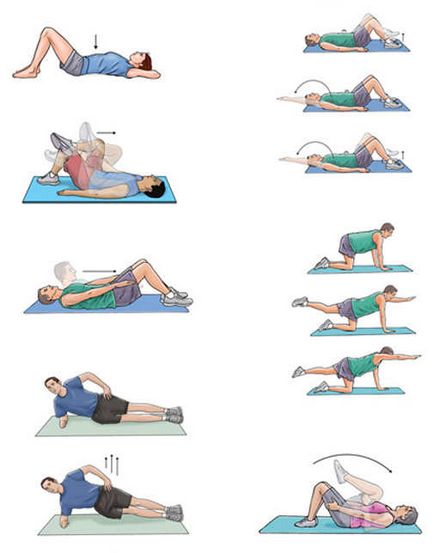 Exerciții pentru mușchii abdominali