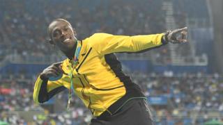 Usain bolt ca jucător de troică din Jamaica a devenit serviciul de campion - bbc rusesc