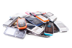 Утилізація старих мобільних і стільникових телефонів