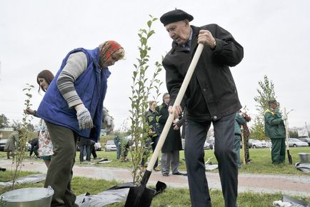 În Belgorod, au plantat o alee în cinstea celei de-a 140-a aniversări a celei mai vechi universități din regiune