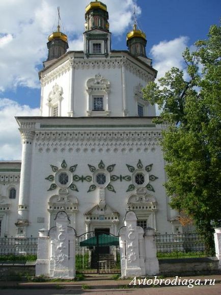 Verkhoturye - merkushino, temple ale Uralilor, autobahs