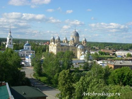 Verkhoturye - merkushino, temple ale Uralilor, autobahs