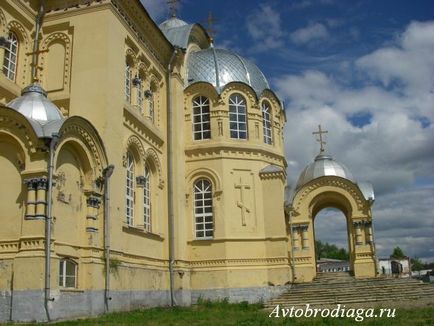 Verkhoturye - merkushino, temple ale Uralilor, autobahs