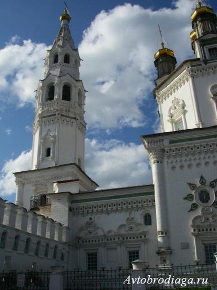 Verkhoturye - merkushino, temple ale Uralilor, autobahs