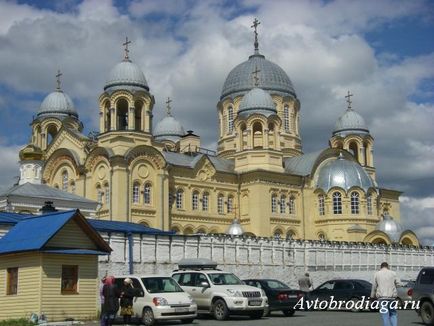 Verkhoturye - merkushino, temple ale Uralilor, autobahs