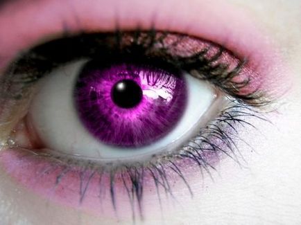 Este posibil să purpurați culoarea ochilor unei fotografii personale a unor oameni cu astfel de ochi