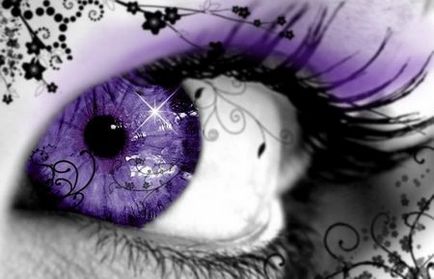Чи можливий фіолетовий колір очей у людини фото людей з такими очима