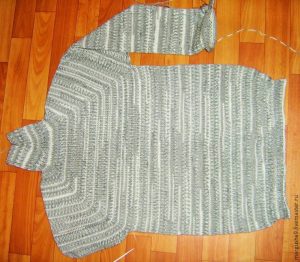 Tricotat un pulover raglan de sus, cu o descriere detaliată și o clasă foto-video master