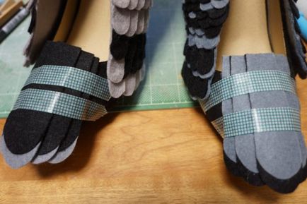 Japonezii au făcut pantofi sub formă de porumbei și au publicat instrucțiuni de a crea același lucru