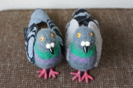 Японка зробила туфлі у вигляді голубів і опублікувала інструкцію, як створити такі ж