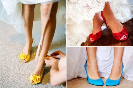 Яскрава весільне взуття нареченої з рубрики весільні туфлі - свадьбаліст все про весілля!