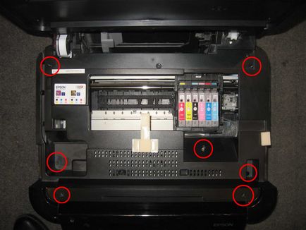 Înlocuirea scutecului epson pixel px660 (tampoane absorbante)