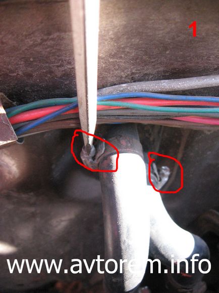 Înlocuirea radiatorului încălzitorului pe autovehiculul VAZ-2101, VAZ-2106, VAZ-2107 - înlocuirea radiatorului încălzitorului VAZ