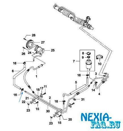 Înlocuirea lichidului gur de către non-xia-daewoo nexia faq