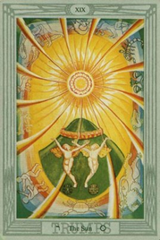 Tarotul lui Tarot Crowley, în conformitate cu cartea cu oglindă a sufletului