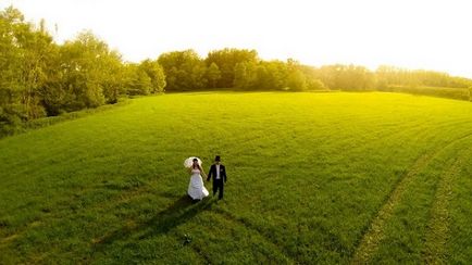 15 Fotografii de nunta incredibile realizate cu ajutorul drone - știri de viață