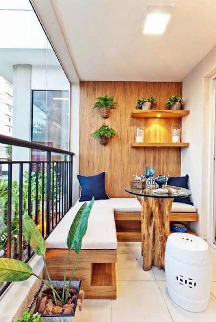 19 Крутих ідей облаштування невеликої лоджії в міській квартирі