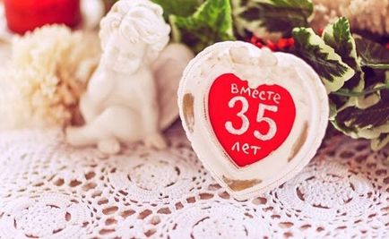 35 Років - яке весілля, що дарувати на річницю