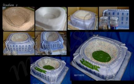 3D sütemények - ajándék egy focista