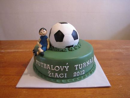 Torturi 3D - un cadou pentru un jucător de fotbal