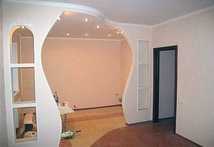 Арка в коридорі фото варіантів дизайну - як створити арку з гіпсокартону своїми руками