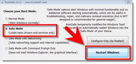 Автоматичний запуск windows в «безпечному режимі»