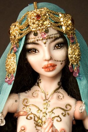 Авторські порцелянові ляльки марини Бичкової - з миру по нитці, а у мене блог