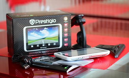 Автоуніверсал огляд навігатора-реєстратора prestigio geovision 5800