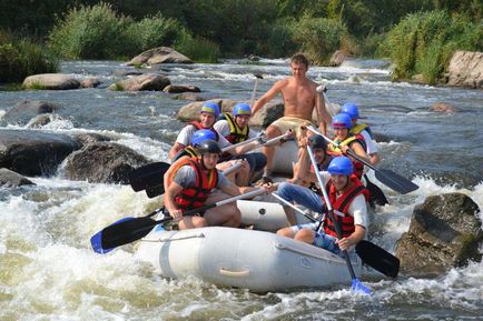 Baze de recreere în Migue impresiile mele - excursii de rafting