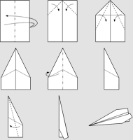 Hârtie avion în multe moduri