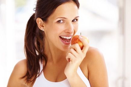 A gyógyító alma egészséges élelmiszer