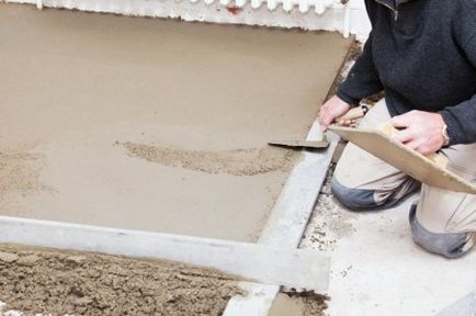 Sapa de pardoseala din ciment cu propriile mâini - cum se face o șapă de podea