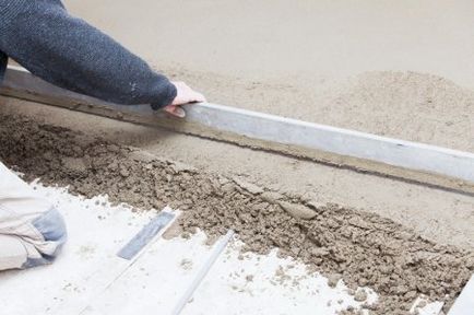 Sapa de pardoseala din ciment cu propriile mâini - cum se face o șapă