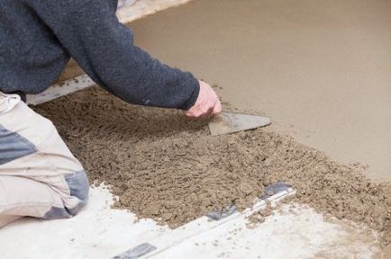 Sapa de pardoseala din ciment cu propriile mâini - cum se face o șapă de podea