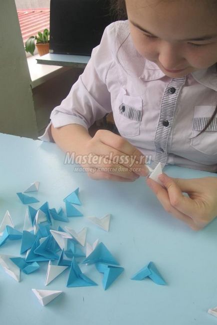 Quilling și ceasuri origami