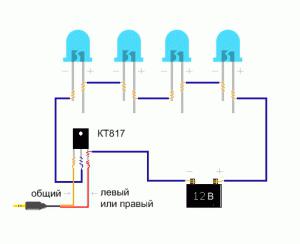 Muzică color de la LED-uri - muzică color cu mâinile pe LED-uri toate-el