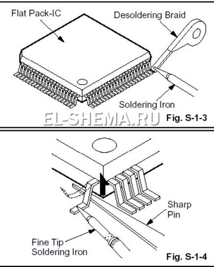 Demontarea microcircuitelor