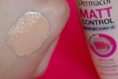 Dermacol matt control make-up foundation матирующий тональний крем - anna galaxy