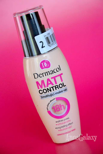 Dermacol matt control make-up foundation матирующий тональний крем - anna galaxy